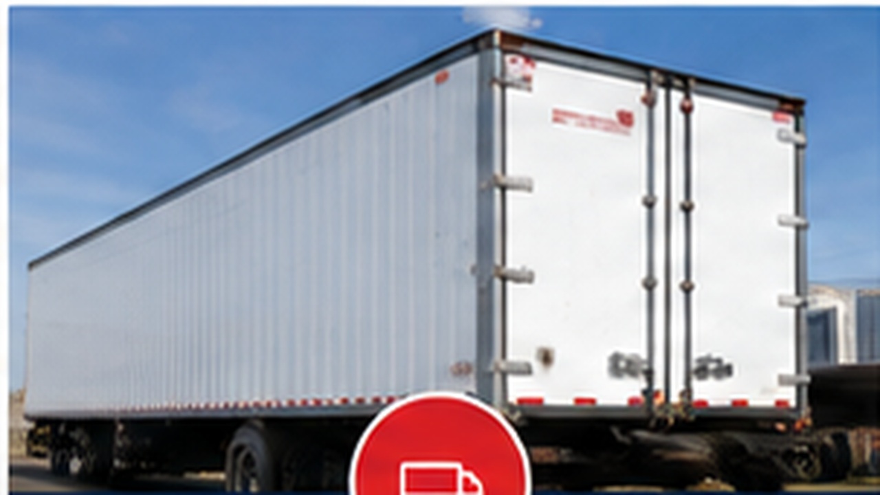 Dry van trailer
